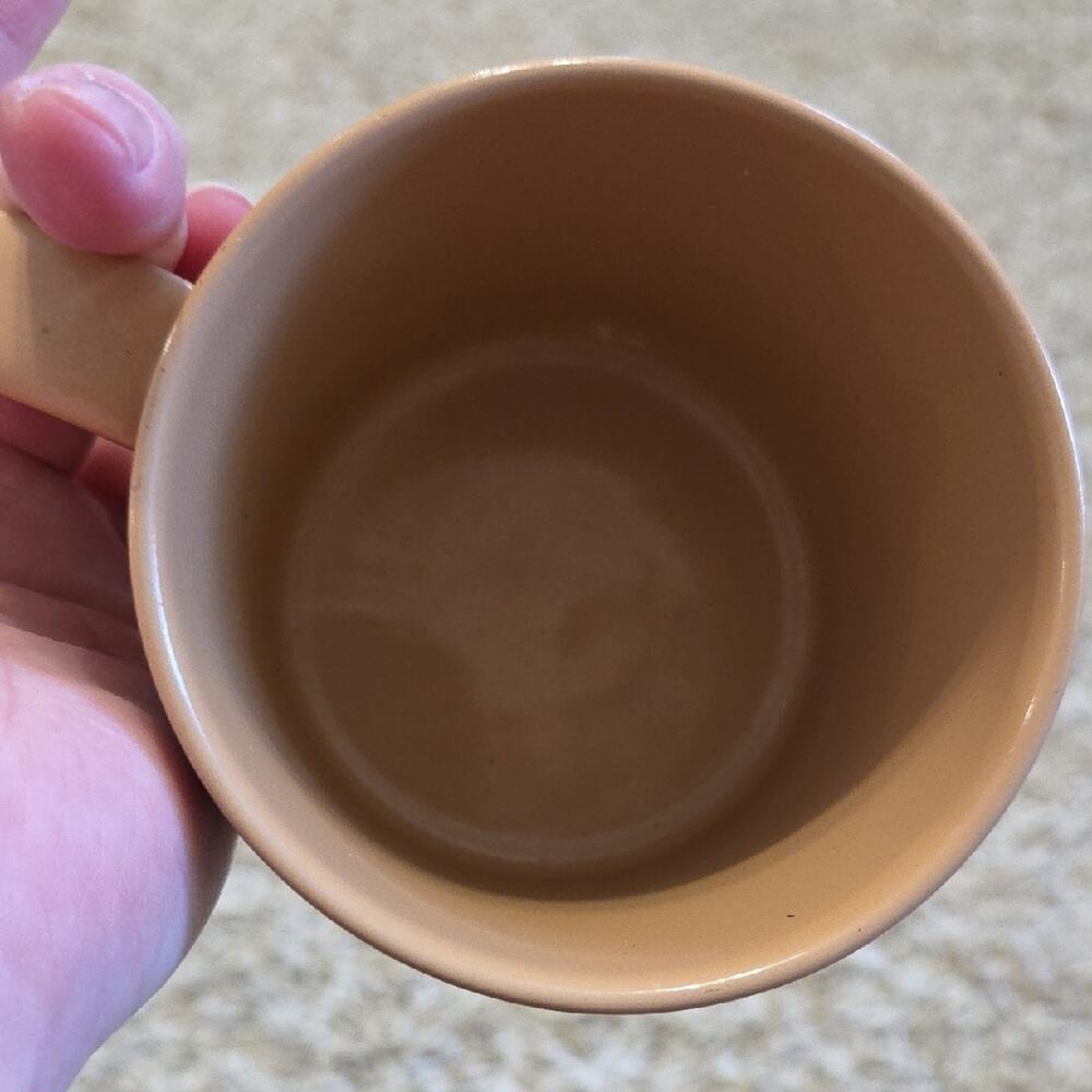 Vintage Chaps Ralph Lauren Train Design Tan Mug - Picture 7 of 7